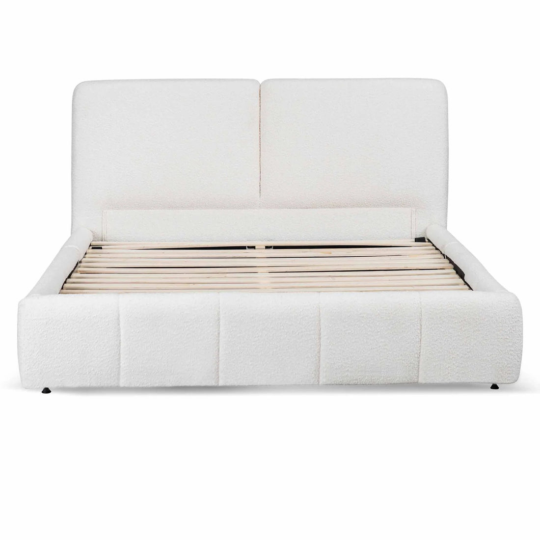 Briar Upholstered Boucle Bed Frame - HAVEN'S HOME