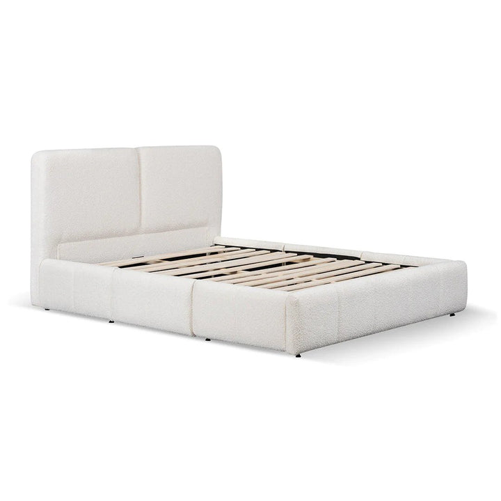 Briar Upholstered Boucle Bed Frame - HAVEN'S HOME