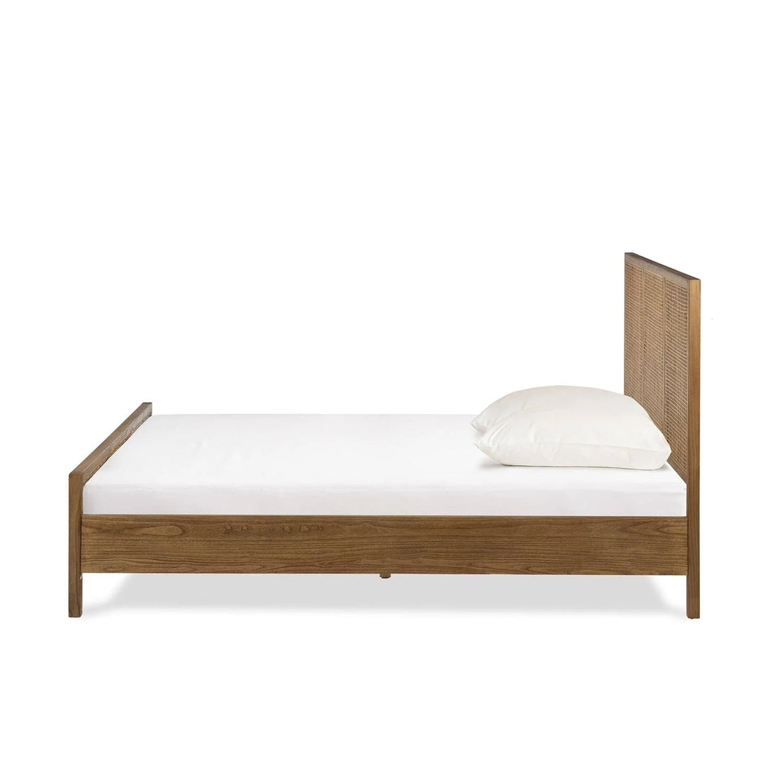 Brighton Natural Wood Bed Frame - HAVEN'S HOME