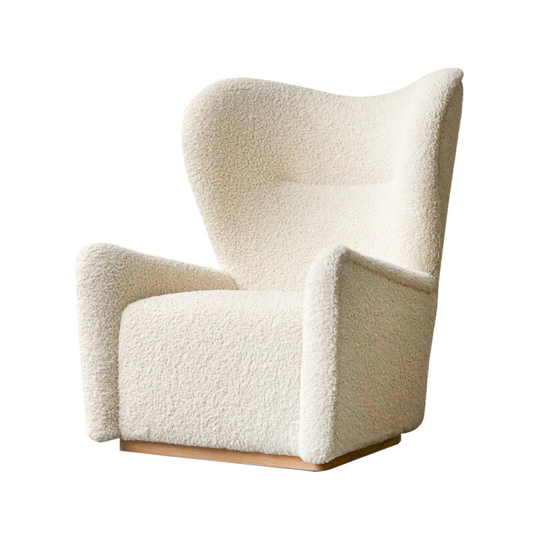 Drew Boucle Lounge Chair - HAVEN'S HOME