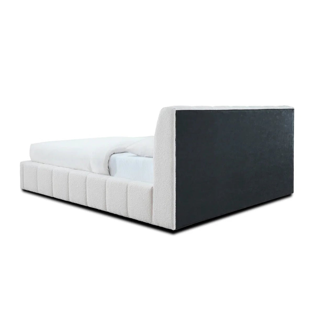 Soloana Tufted Boucle Bed Frame - HAVEN'S HOME