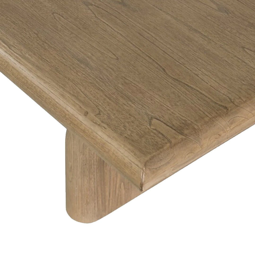 The Addison Natural Wood Coffee Table - HAVEN'S HOME