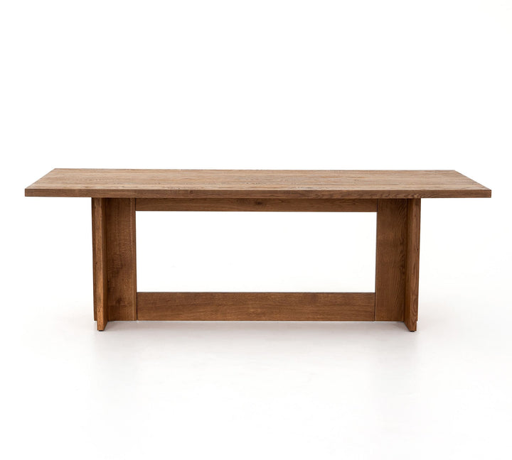 The Addison Natural Wood Dining Table - HAVEN'S HOME