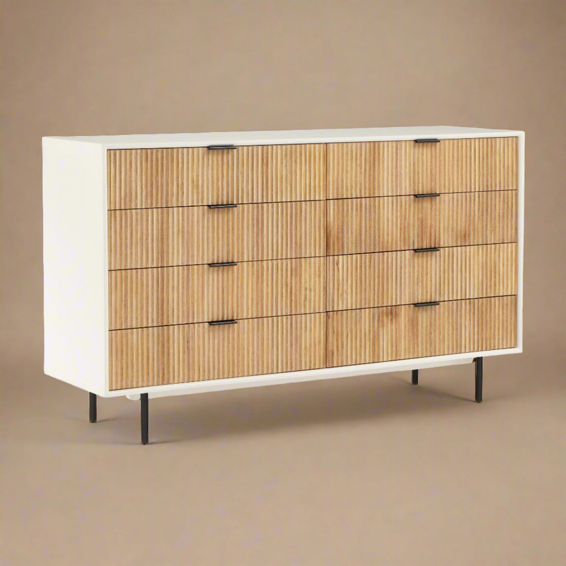 The Aiden Natural Oak Wood Dresser - HAVEN'S HOME