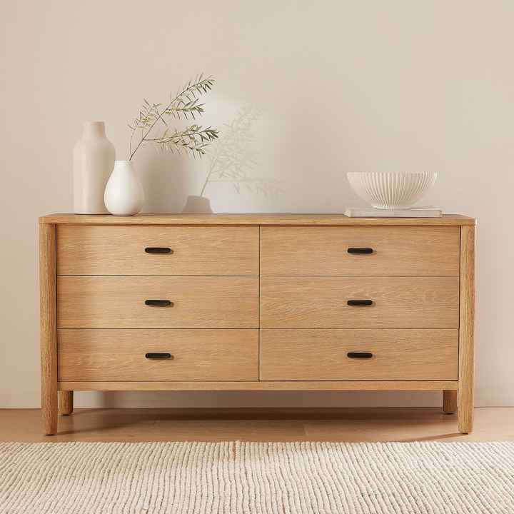 The Andie Natural Wood Dresser - HAVEN'S HOME