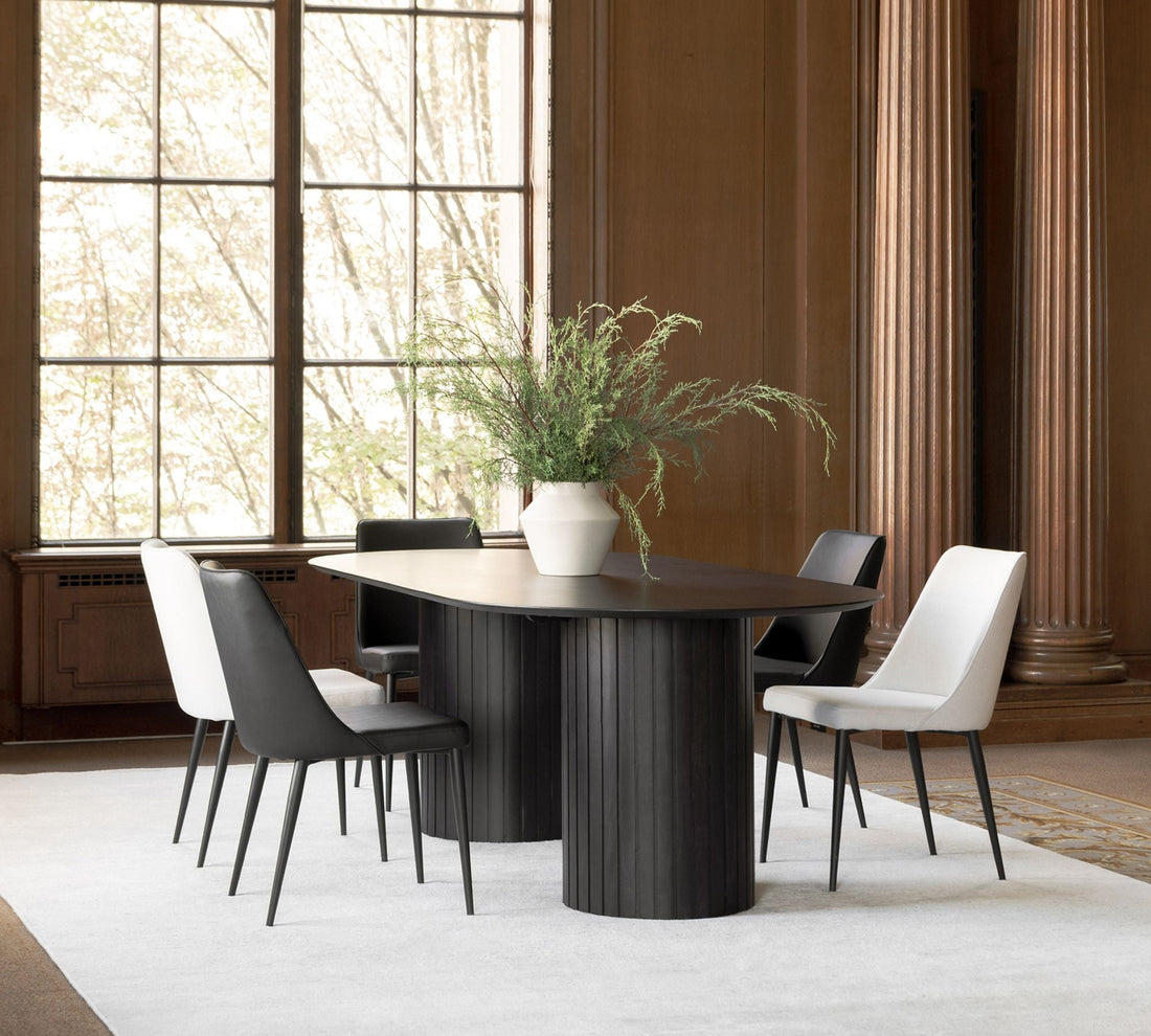 The Archer Natural Wood Dining Table - HAVEN'S HOME