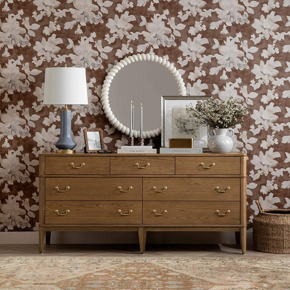 The Ashton Natural Wood Dresser - HAVEN'S HOME