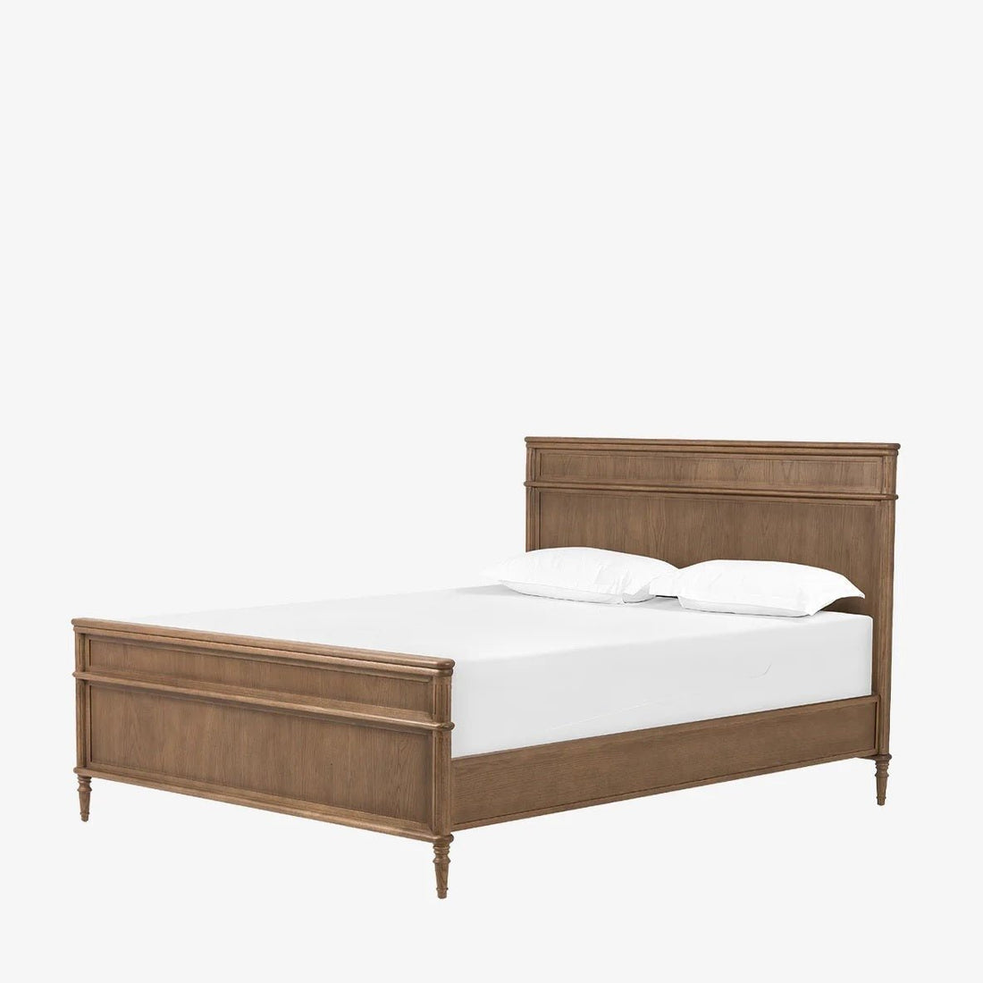 The Aspen Natural Solid Wood Bed Frame - HAVEN'S HOME