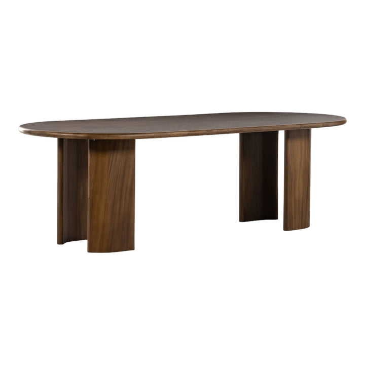 The Blaine Natural Wood Dining Table - HAVEN'S HOME