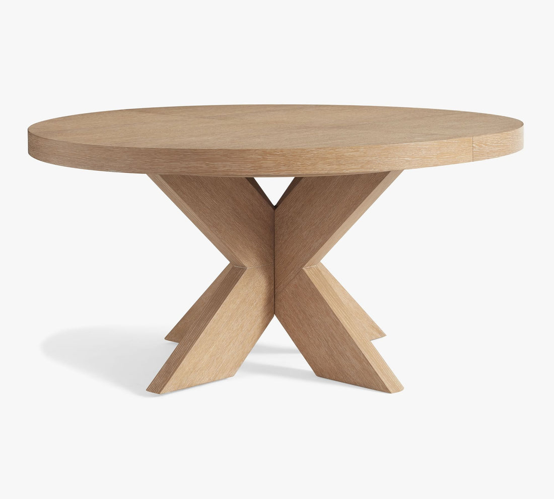 The Blake Natural Wood Dining Table - HAVEN'S HOME