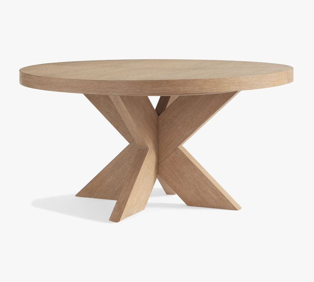 The Blake Natural Wood Dining Table - HAVEN'S HOME