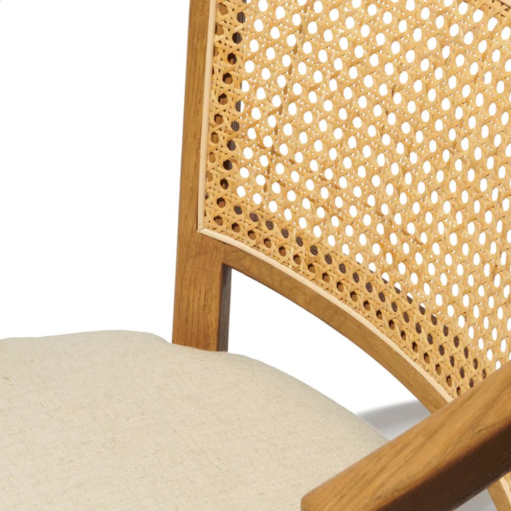 The Blake Natural Wood Office Chair - HAVEN'S HOME