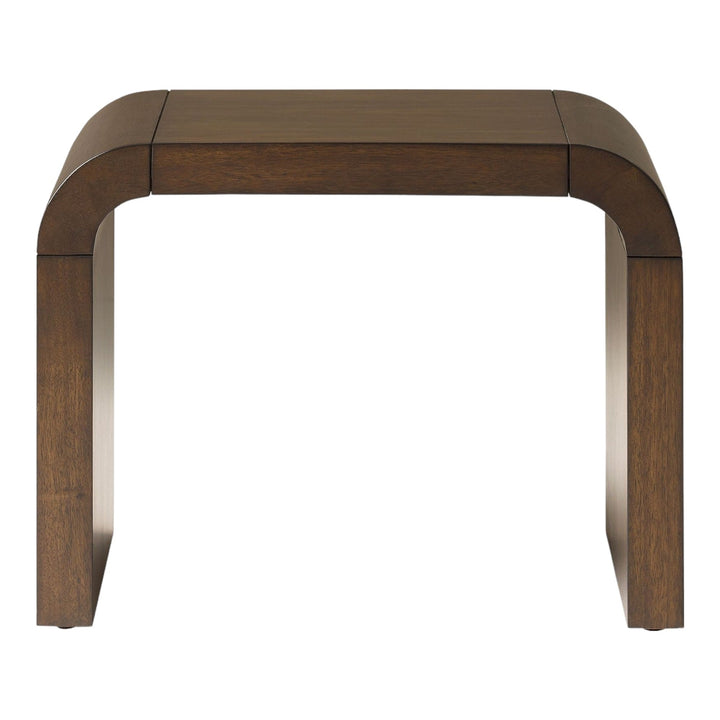 The Brady Natural Wood Side Table - HAVEN'S HOME