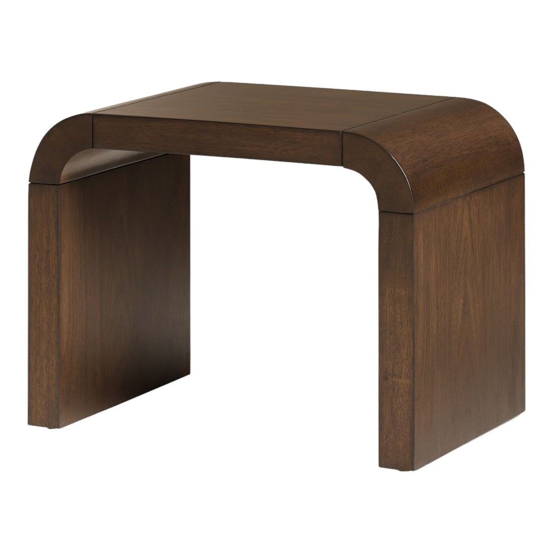 The Brady Natural Wood Side Table - HAVEN'S HOME