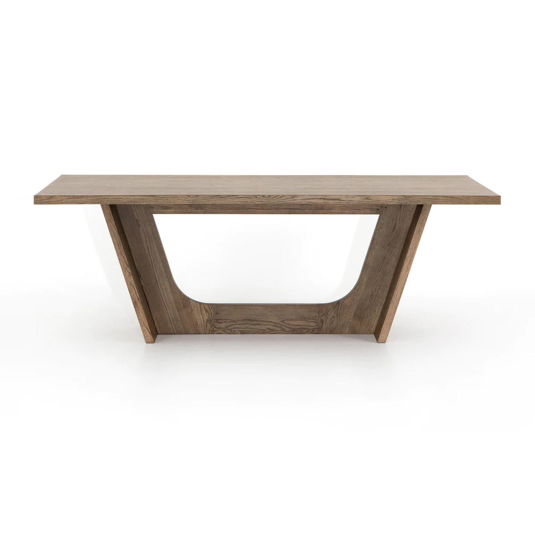 The Braidy Natural Wood Dining Table - HAVEN'S HOME