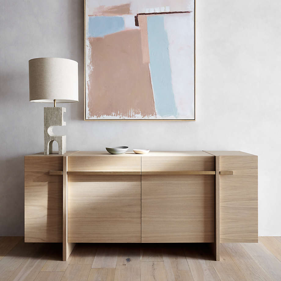 The Briar Natural Wood Sideboard - HAVEN'S HOME