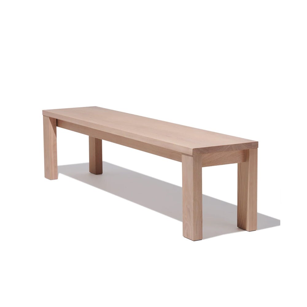 The Brighton Natural Wood Bench - HAVEN'S HOME