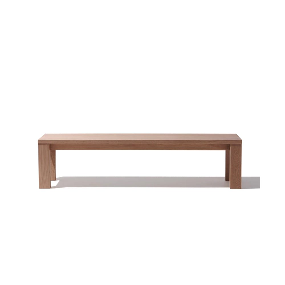 The Brighton Natural Wood Bench - HAVEN'S HOME