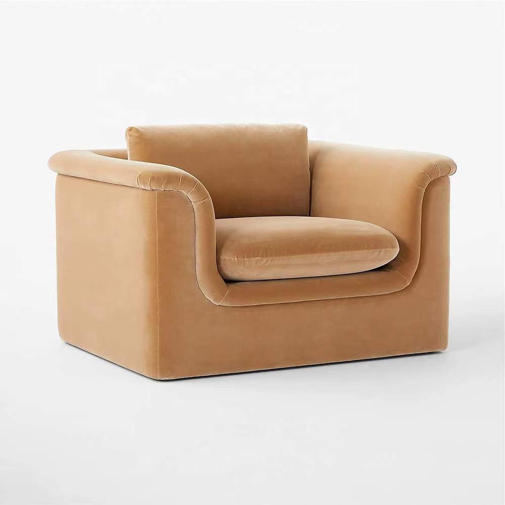 The Brooklyn Upholstered Lounge Chair - HAVEN'S HOME