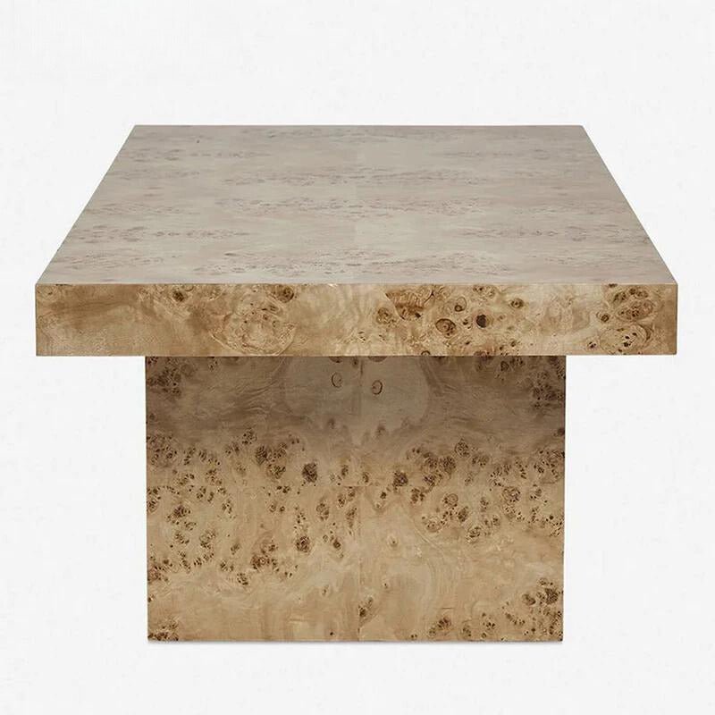 The Cameron Natural Marble Stone Coffee Table - HAVEN'S HOME