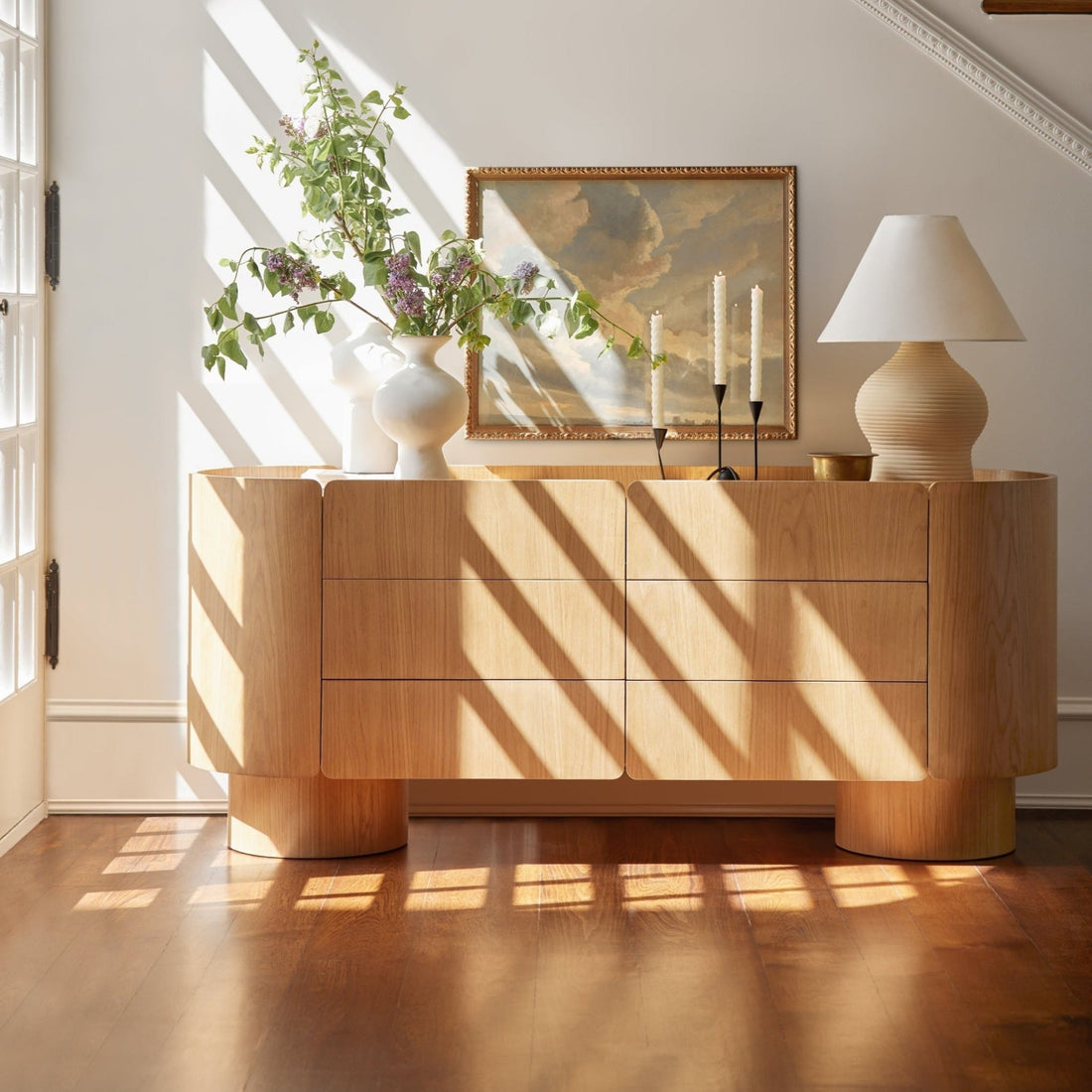 The Cameron Natural Wood Dresser - HAVEN'S HOME