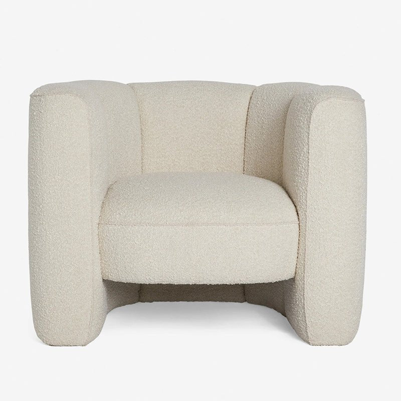 The Charley Boucle Lounge Chair - HAVEN'S HOME