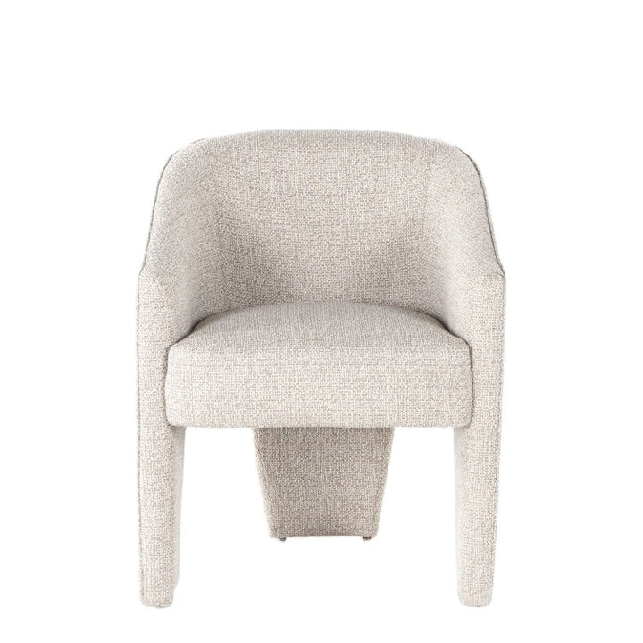 The Charlie Upholstered Boucle Dining Chair - HAVEN'S HOME