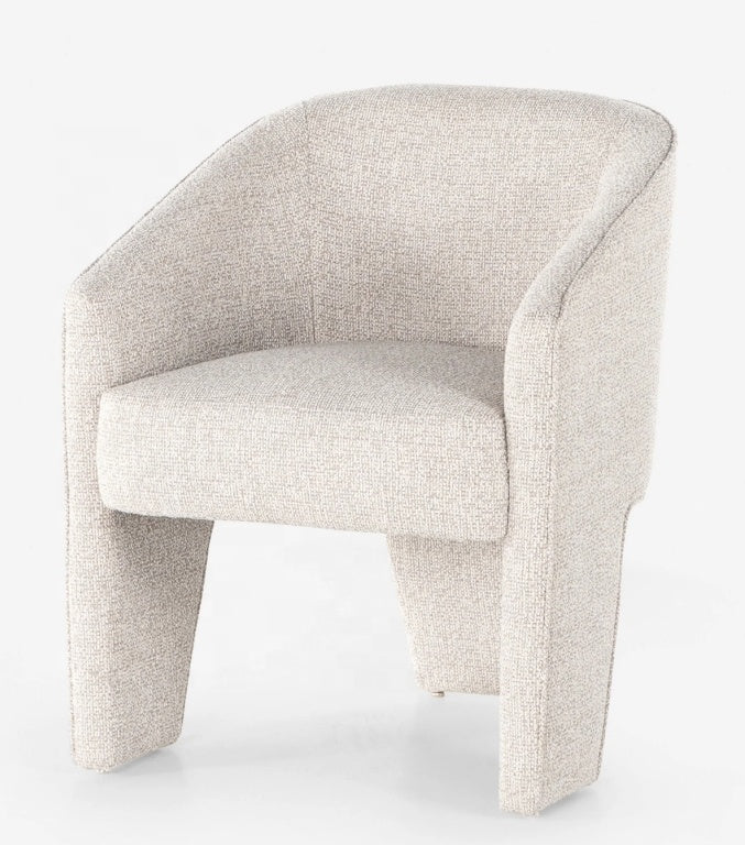 The Charlie Upholstered Boucle Dining Chair - HAVEN'S HOME