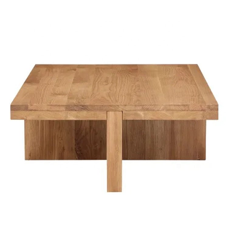 The Dawson Natural Wood Coffee Table - HAVEN'S HOME