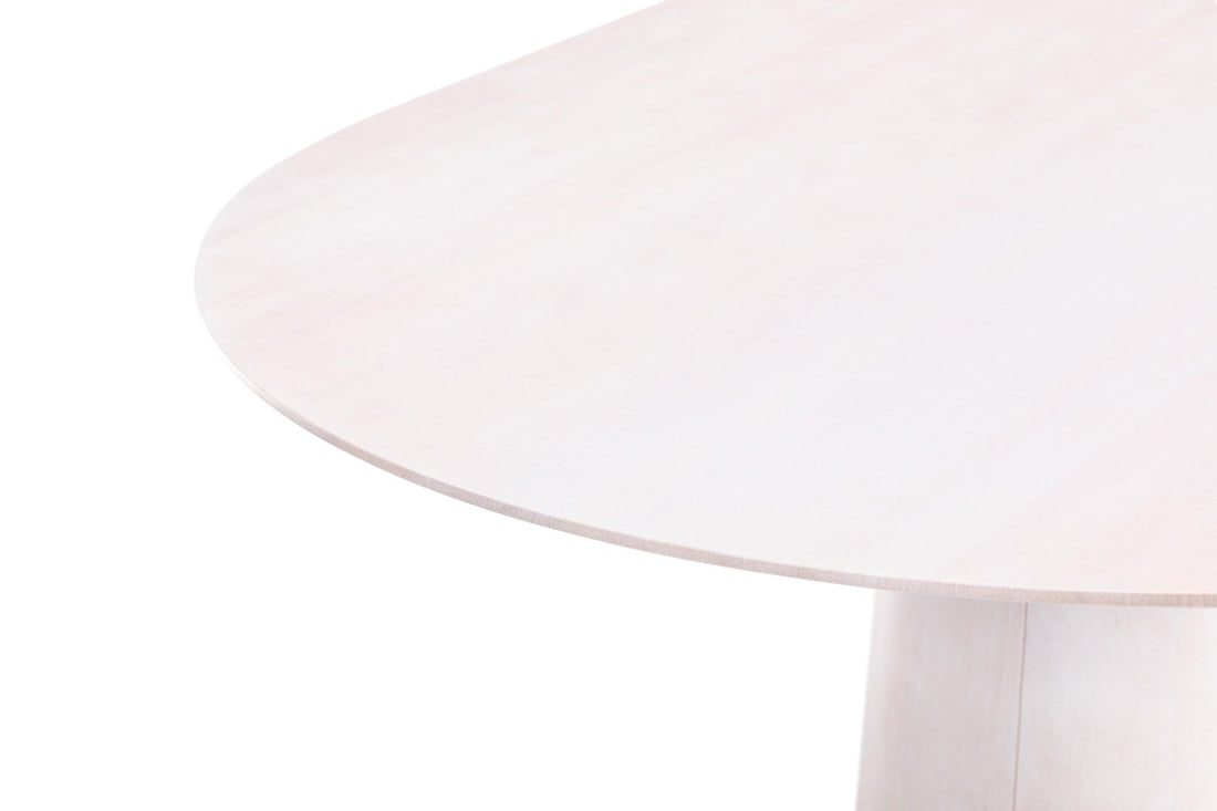 The Dawson Natural Wood Dining Table - HAVEN'S HOME