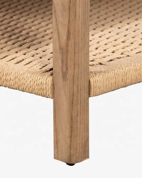 The Devin Natural Wood Coffee Table - HAVEN'S HOME