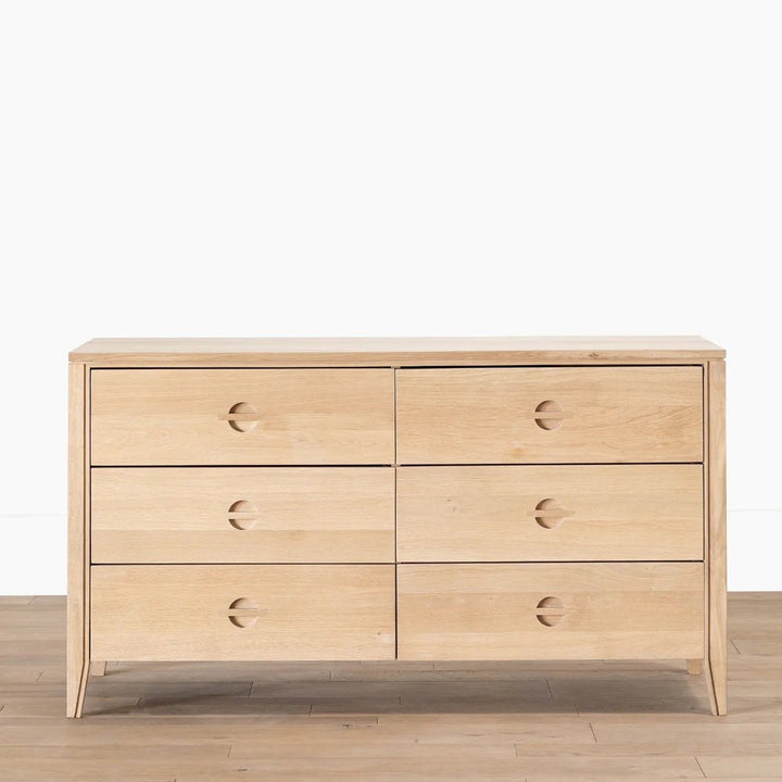 The Drew Natural Wood Dresser - HAVEN'S HOME