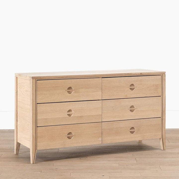 The Drew Natural Wood Dresser - HAVEN'S HOME