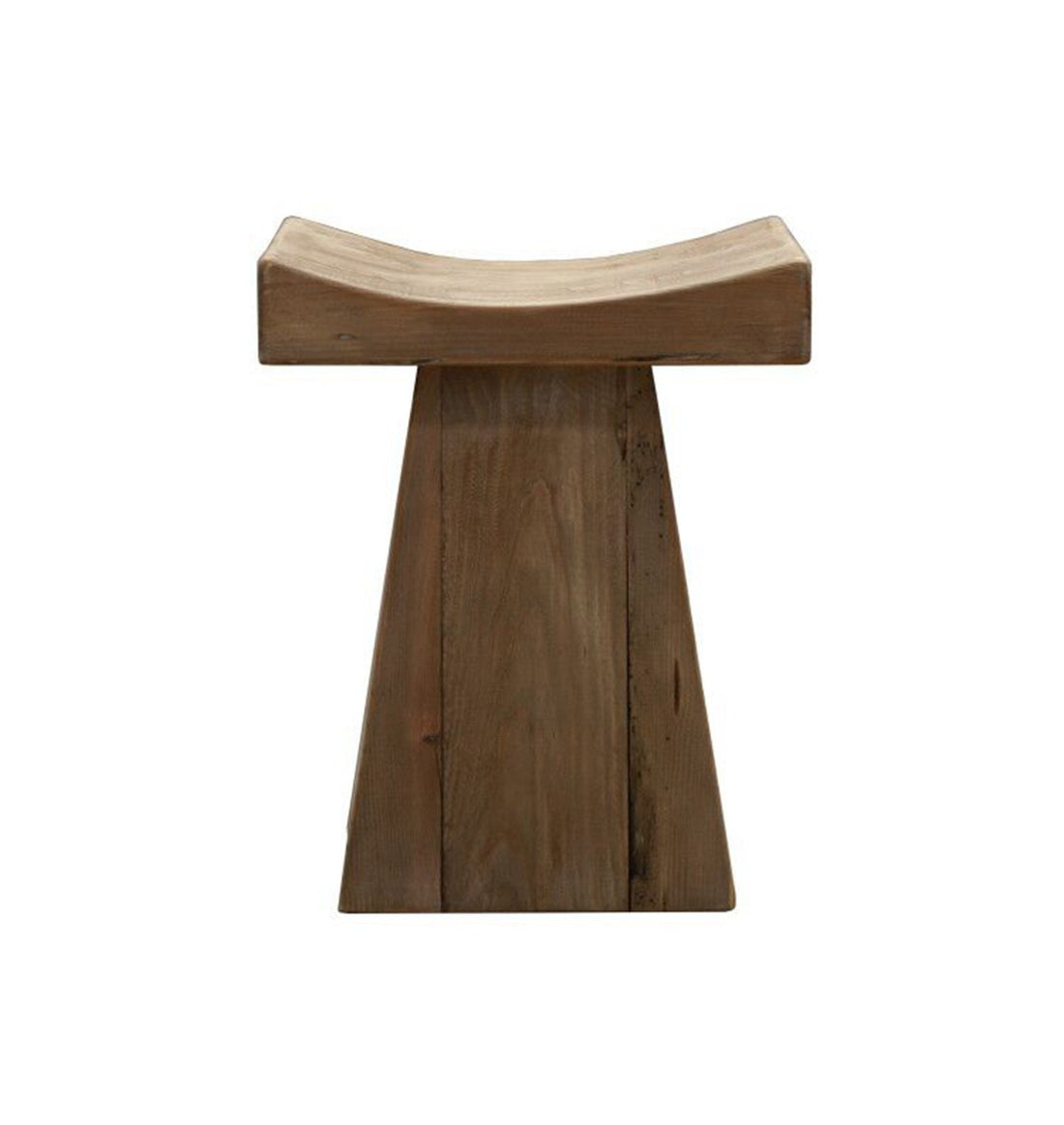 The Drew Natural Wood Side Table - HAVEN'S HOME