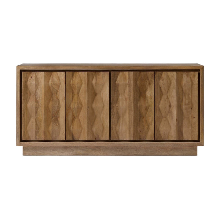 The Dylan Natural Wood Sideboard - HAVEN'S HOME