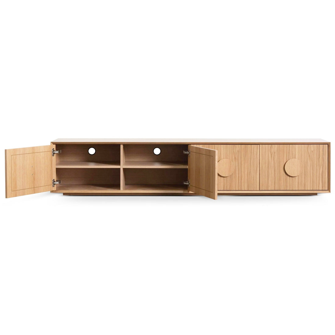 The Emerson Natural Wood Sideboard - HAVEN'S HOME