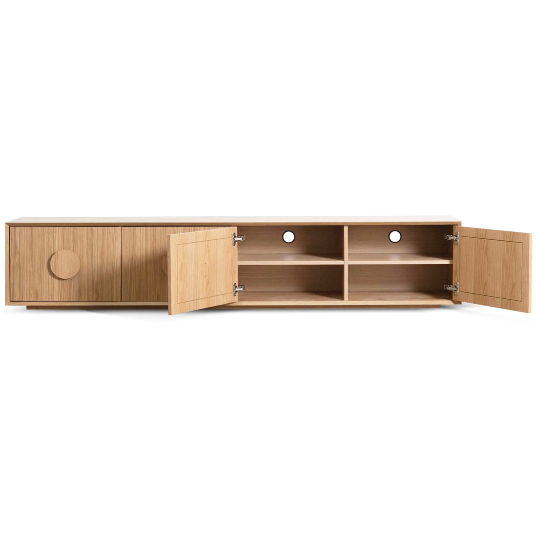 The Emerson Natural Wood Sideboard - HAVEN'S HOME