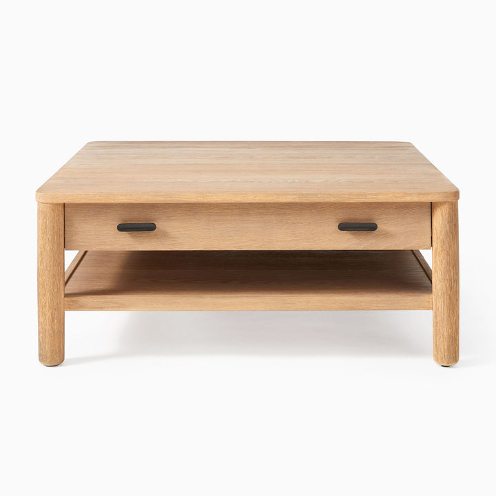 The Ezra Natural Wood Coffee Table - HAVEN'S HOME