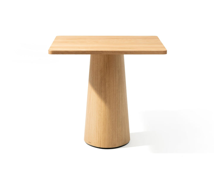 The Ezra Natural Wood Side Table - HAVEN'S HOME