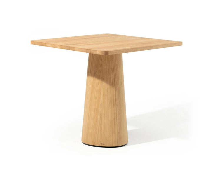 The Ezra Natural Wood Side Table - HAVEN'S HOME