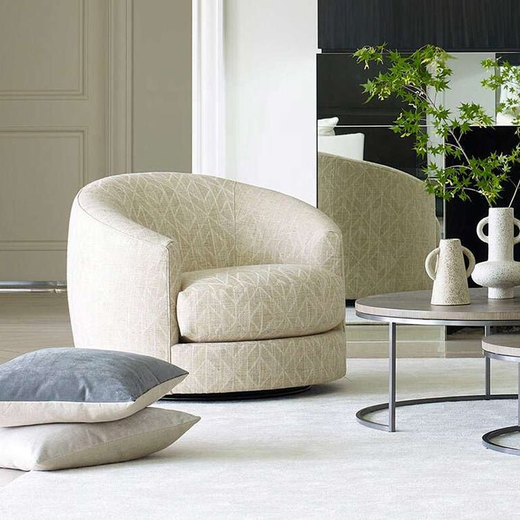 The Florian Boucle Lounge Chair - HAVEN'S HOME