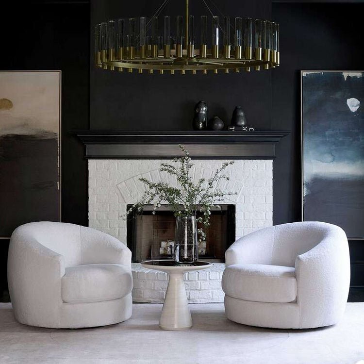 The Florian Boucle Lounge Chair - HAVEN'S HOME