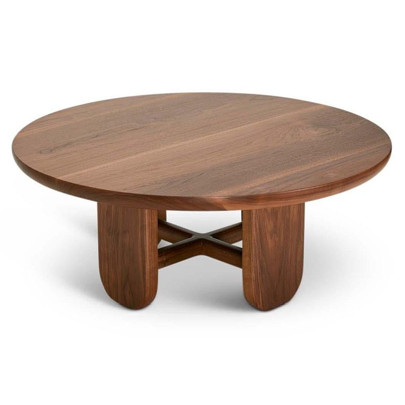 The Flynn Natural Wood Coffee Table - HAVEN'S HOME