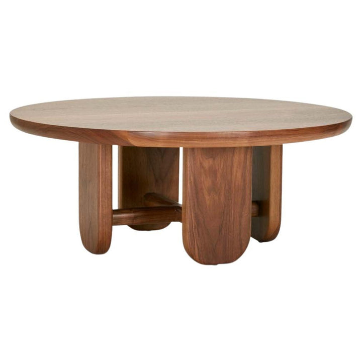 The Flynn Natural Wood Coffee Table - HAVEN'S HOME