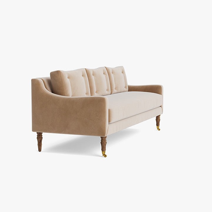 The Frances Tufted Velvet Sofa - HAVEN'S HOME