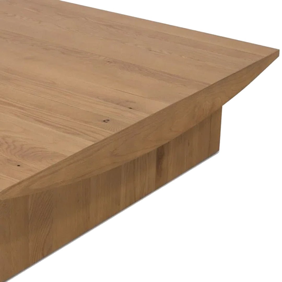 The Glen Natural Wood Coffee Table - HAVEN'S HOME