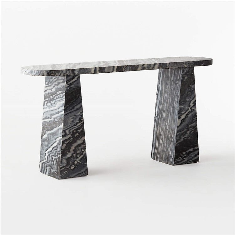 The Hadley Natural Stone Console Table - HAVEN'S HOME