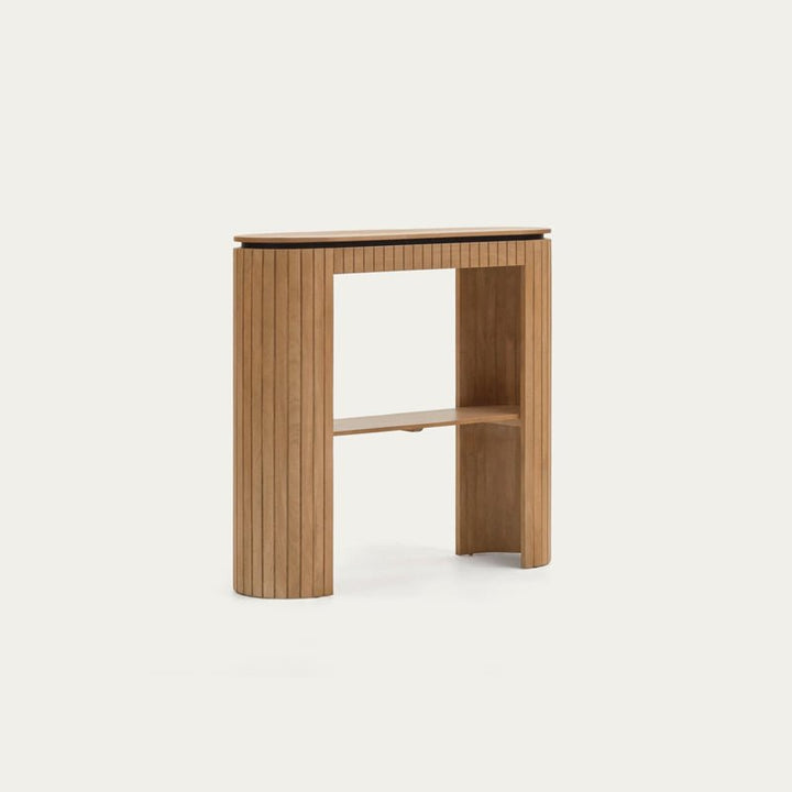 The Hayden Natural Wood Console Table - HAVEN'S HOME