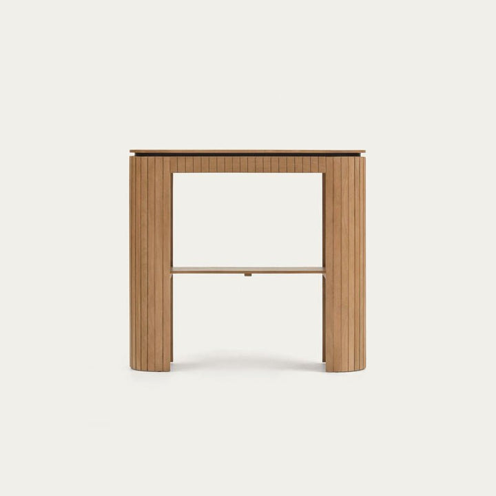 The Hayden Natural Wood Console Table - HAVEN'S HOME