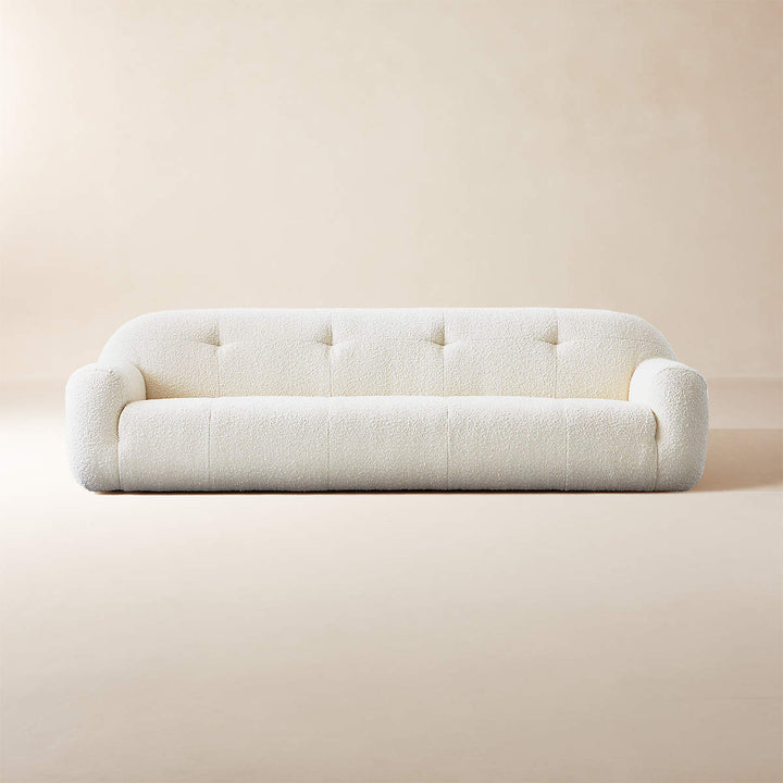 The Julian Boucle Sofa - HAVEN'S HOME